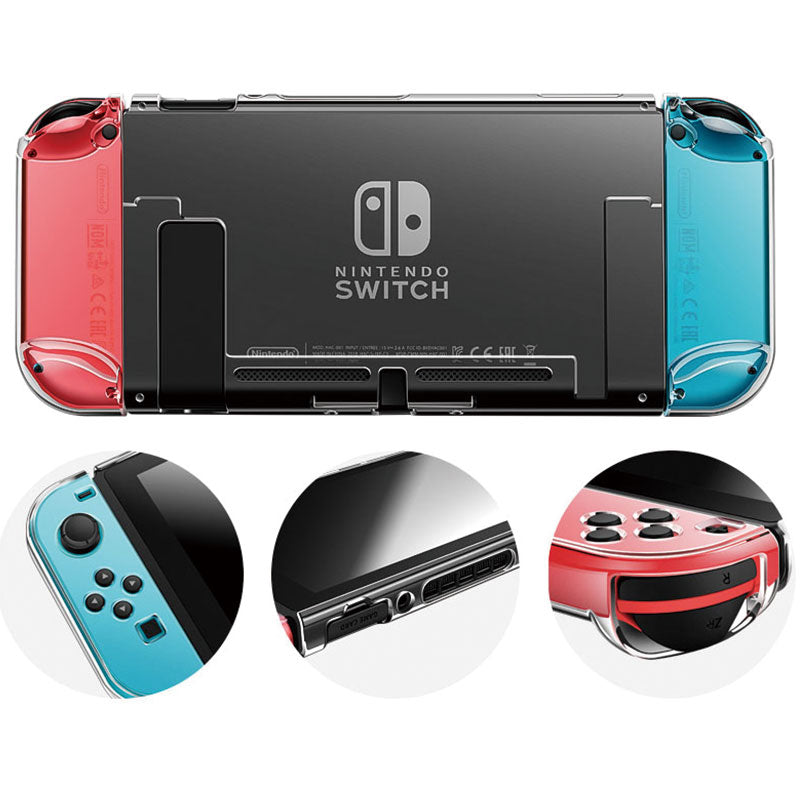 Nintendo Switch clear split protective shell