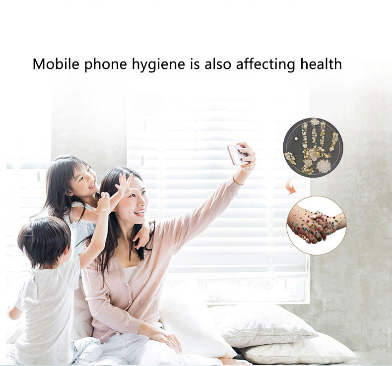 Mobile phone sterilizer mask protector