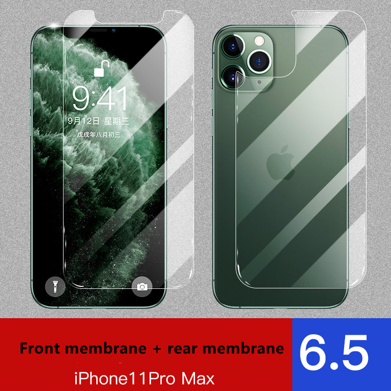 Front and Back iPhone Screen Protector