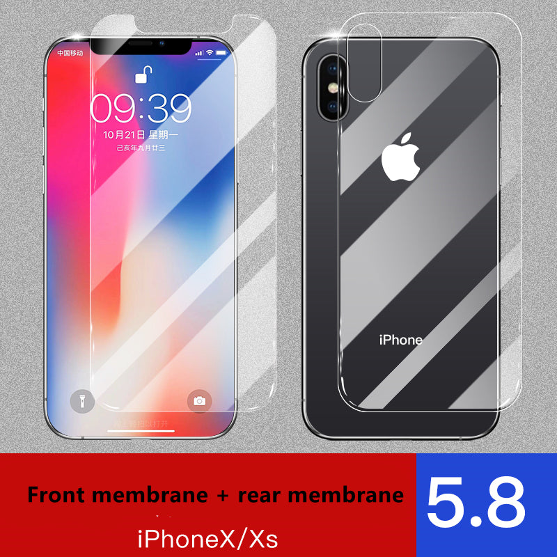 Front and Back iPhone Screen Protector