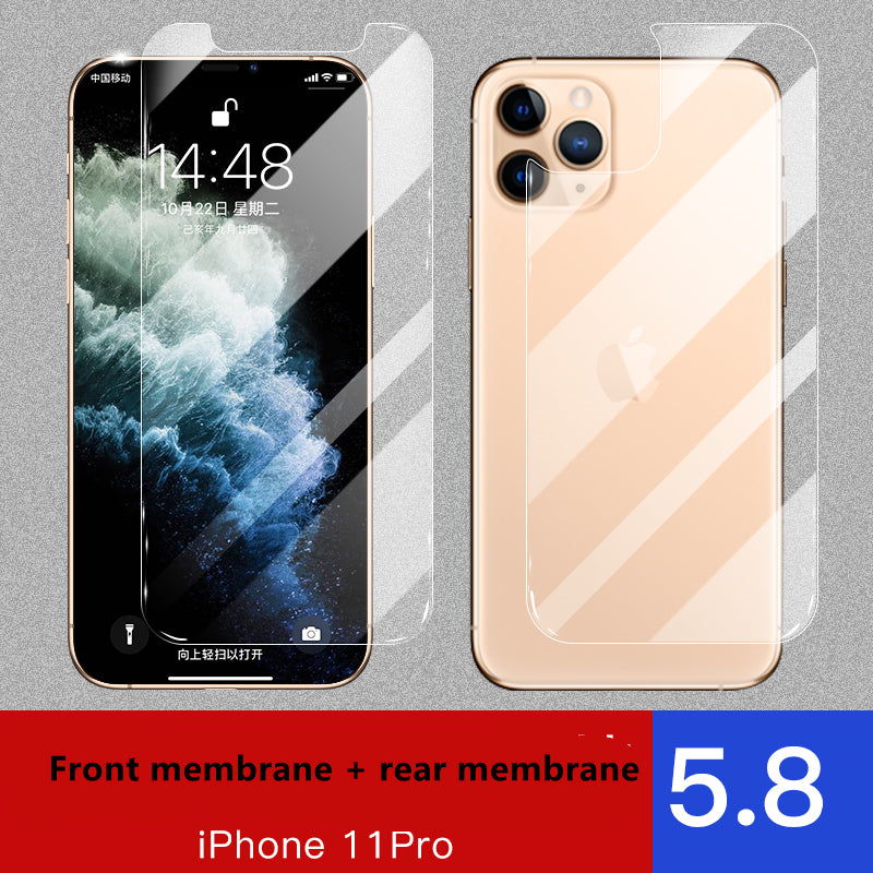 Front and Back iPhone Screen Protector