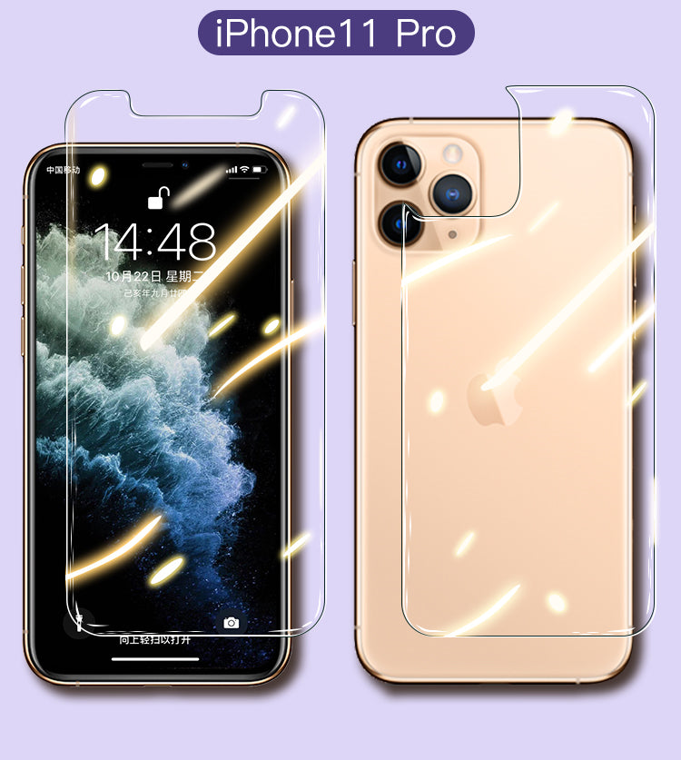 Front and Back iPhone Screen Protector